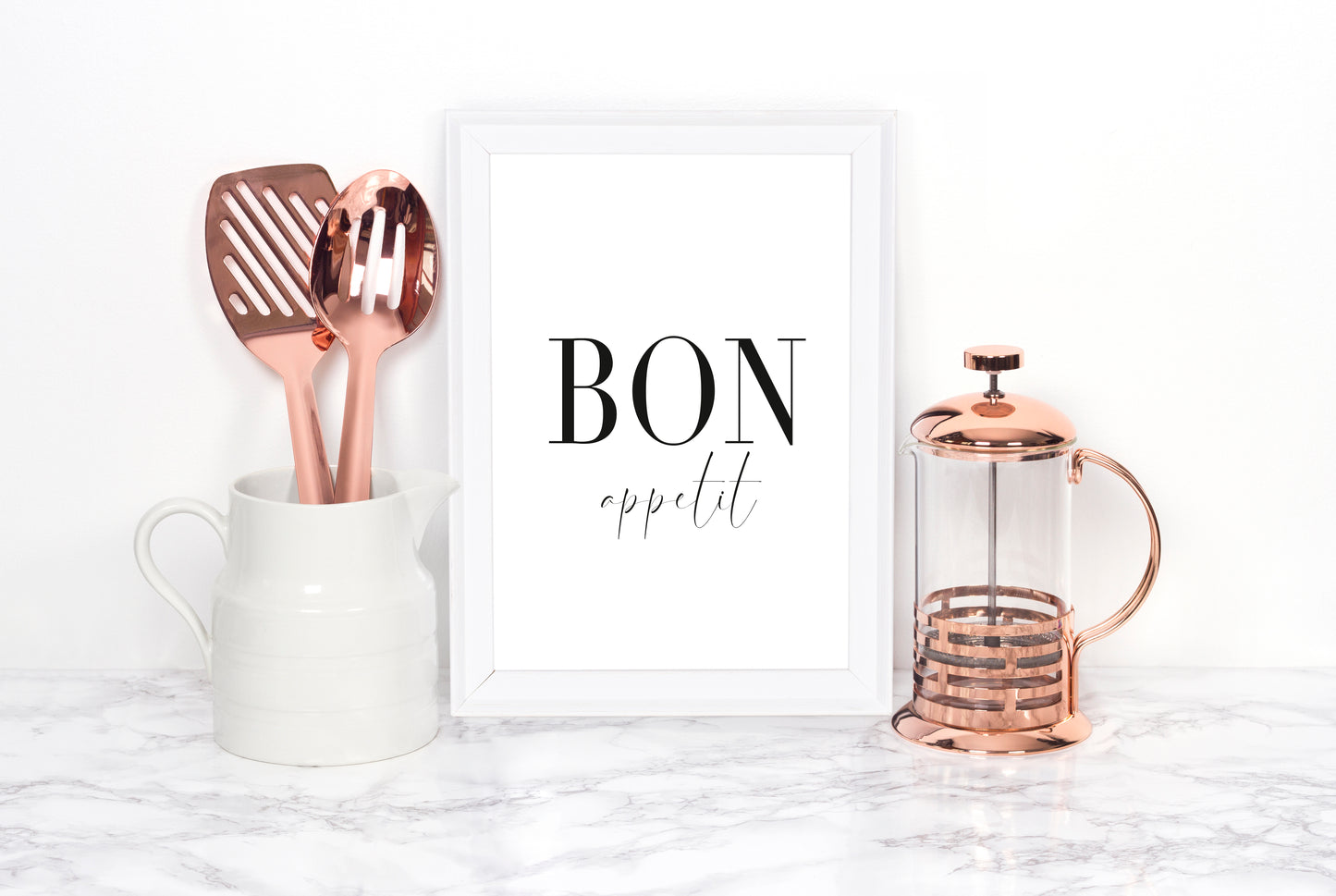 Bon appetit kitchen food home sign unframed wall art poster print