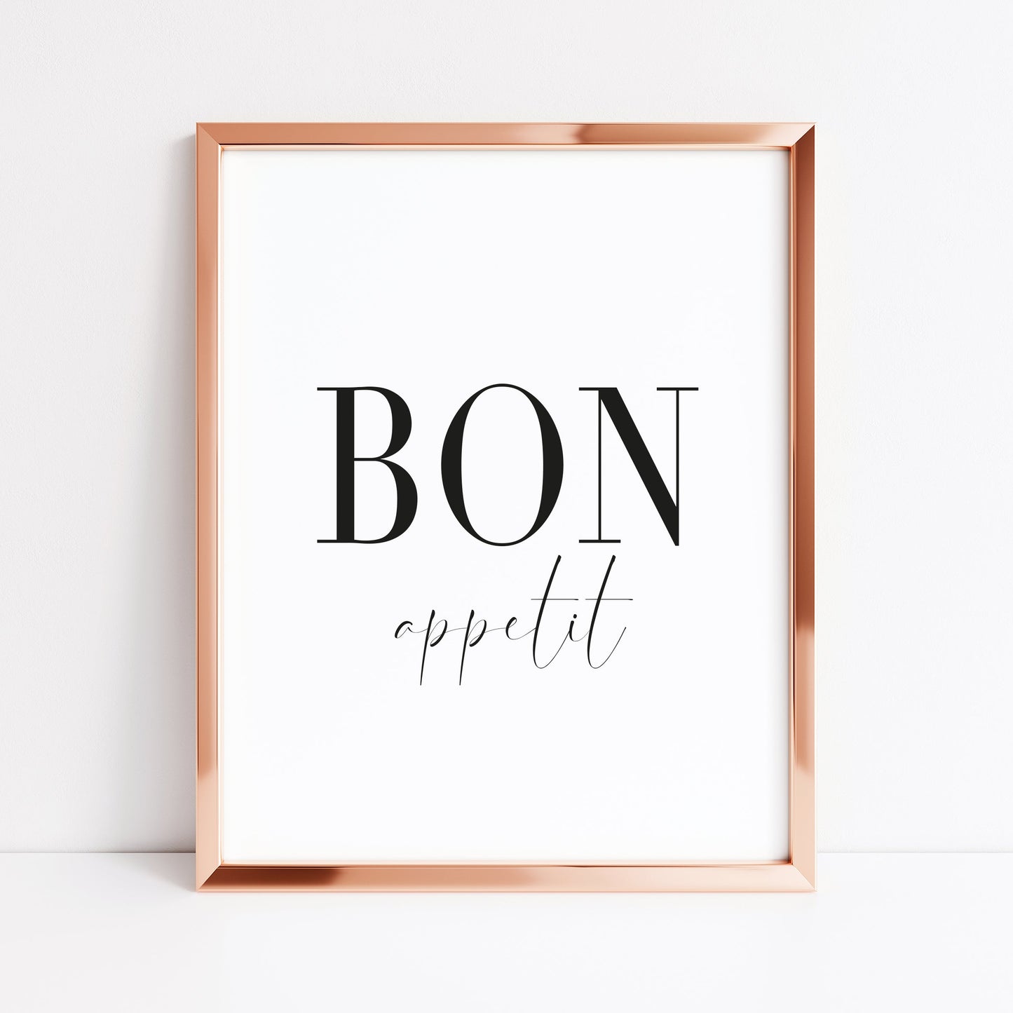 Bon appetit kitchen food home sign unframed wall art poster print