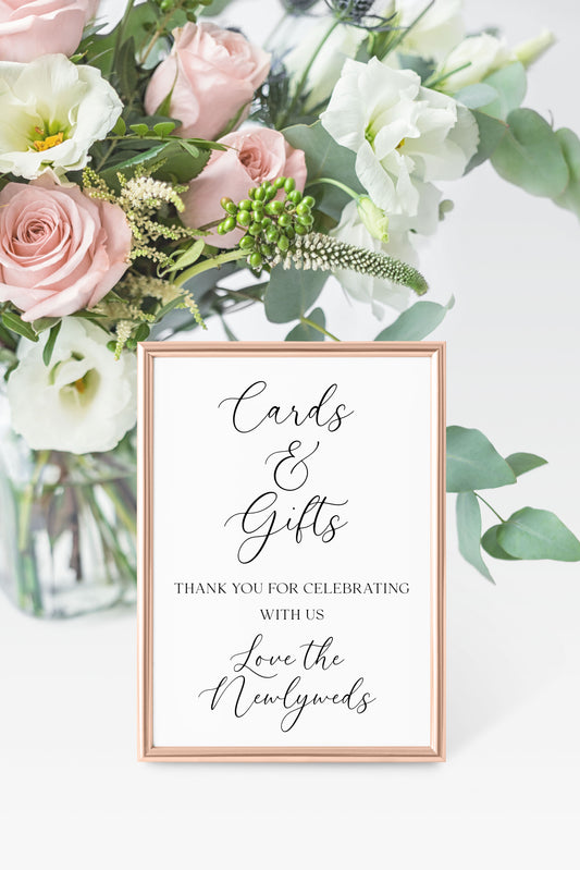 Cards & gifts wedding sign unframed wall art poster print
