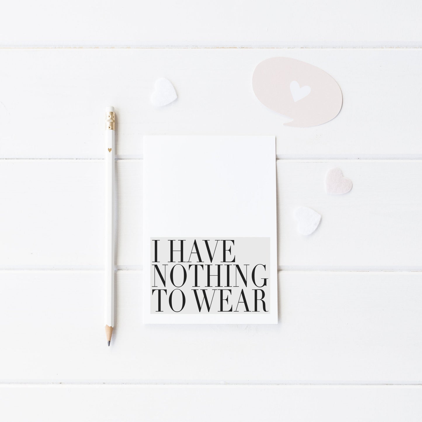 I have nothing to wear grey fashion bedroom dressing room unframed wall art poster print