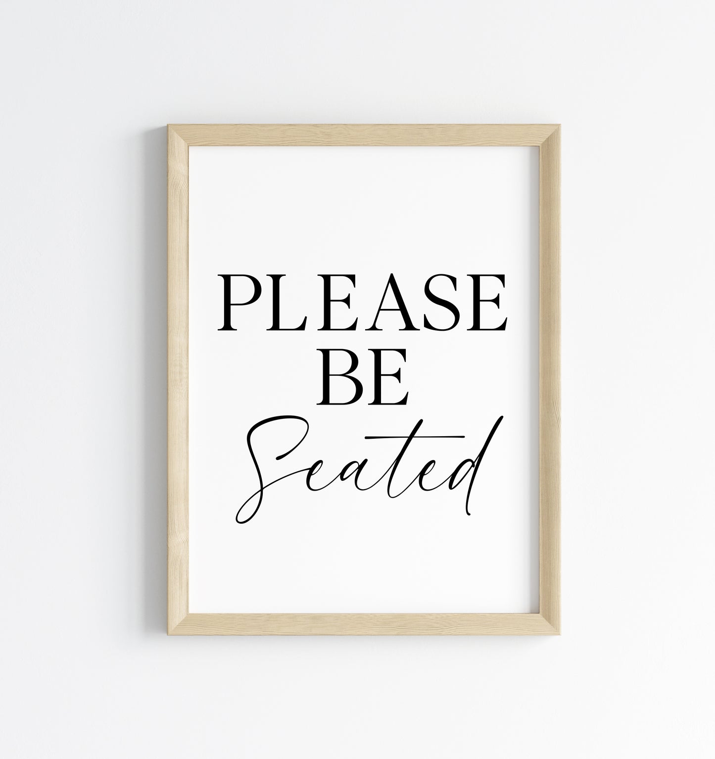 Please be seated bathroom wash room toilet unframed wall art poster print, bathroom signs, bathroom accessories, bathroom pictures