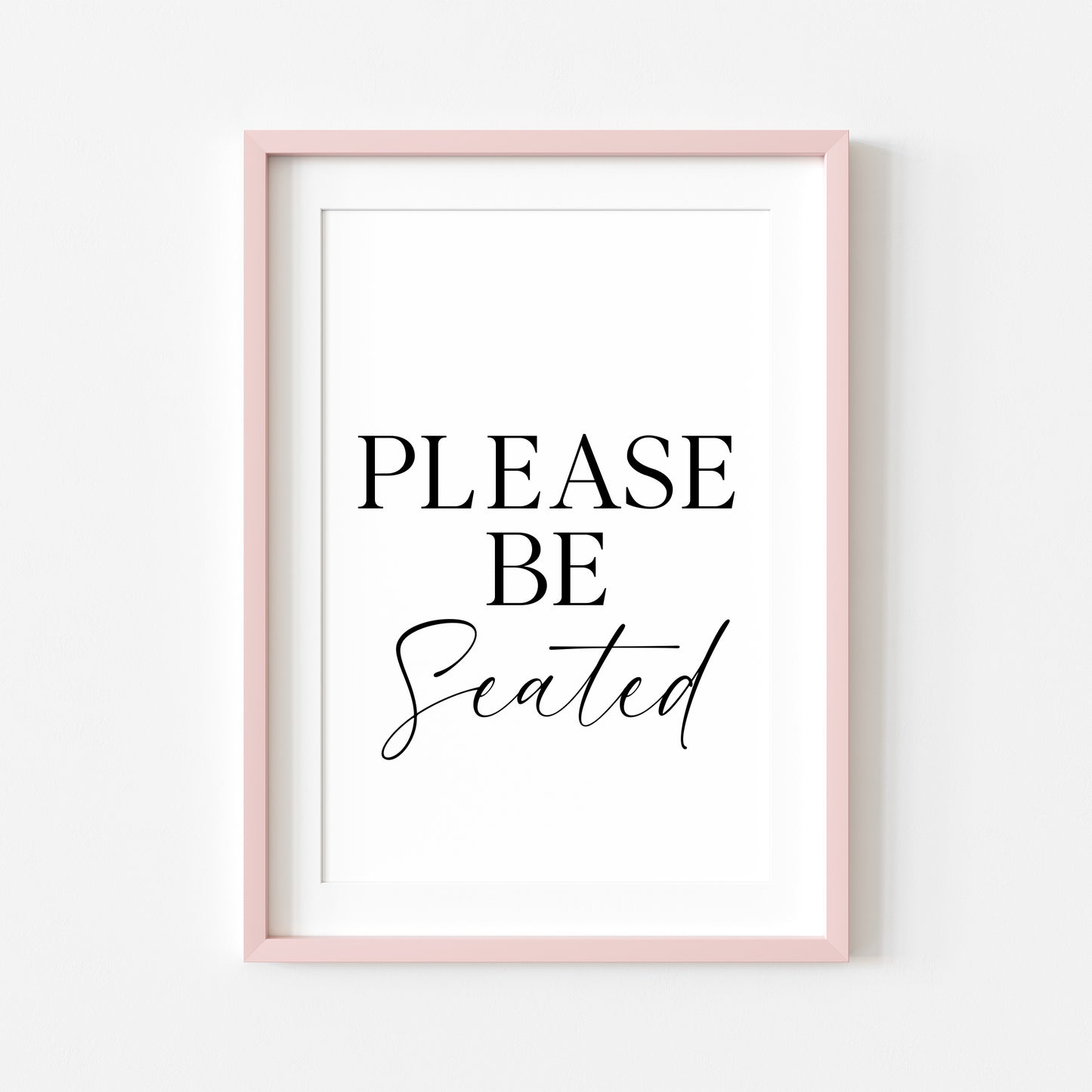 Please be seated bathroom wash room toilet unframed wall art poster print, bathroom signs, bathroom accessories, bathroom pictures