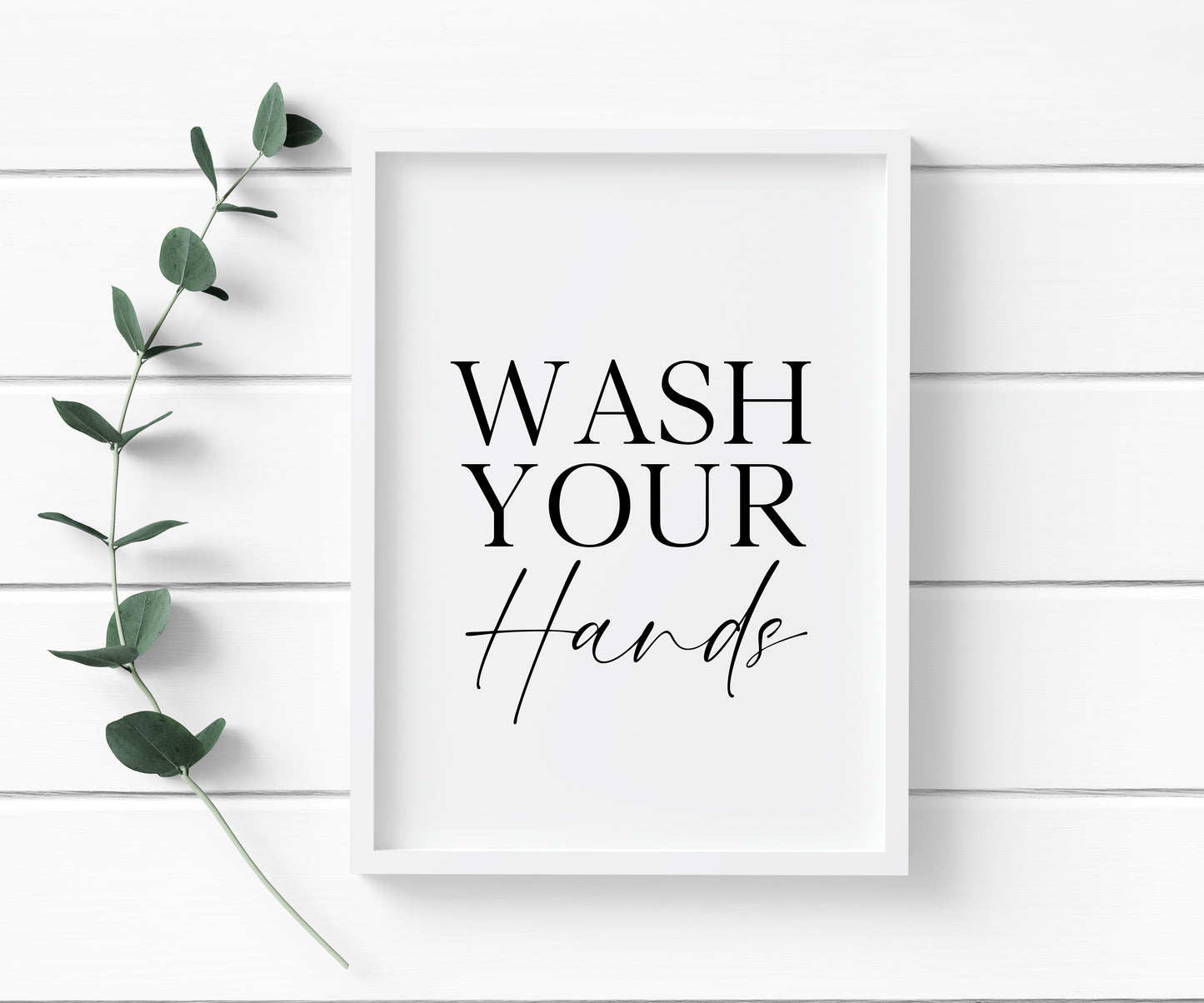 Wash your hands bathroom wash room toilet unframed wall art poster print, bathroom signs, bathroom accessories, bathroom pictures