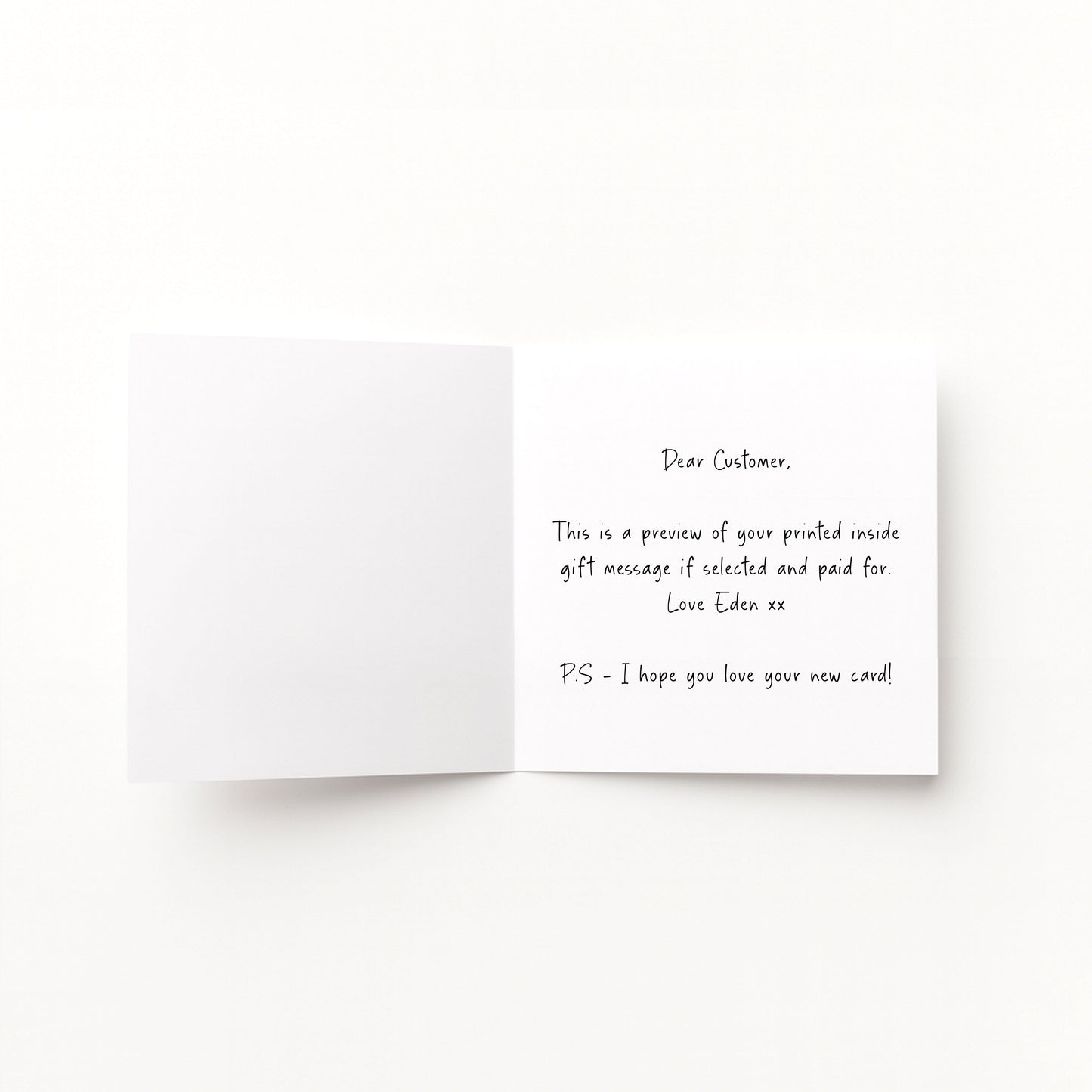 Gaming xbox watercolour black & red Christmas Card (with Envelope)