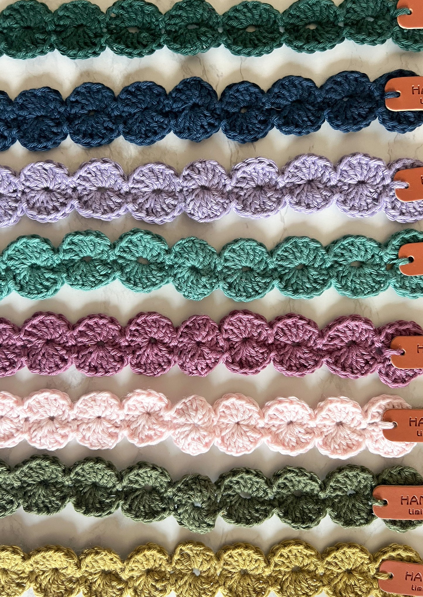 Handmade Cotton Crochet Bookmarks, gifts for book lovers