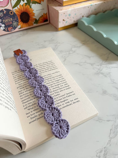 Handmade Cotton Crochet Bookmarks, gifts for book lovers