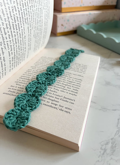 Handmade Cotton Crochet Bookmarks, gifts for book lovers