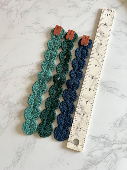 Handmade Cotton Crochet Bookmarks, gifts for book lovers