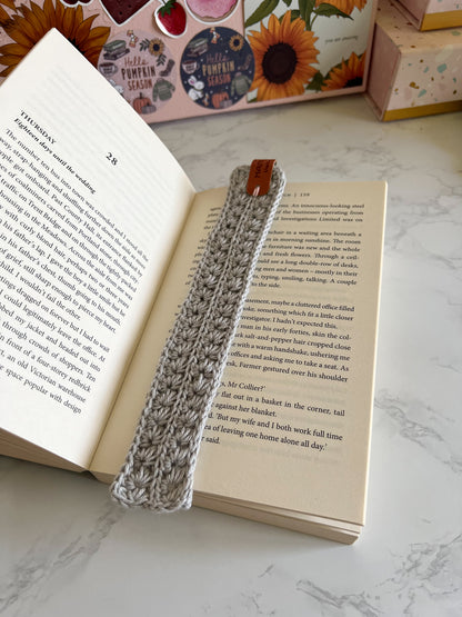 Handmade Cotton Crochet Bookmarks, gifts for book lovers