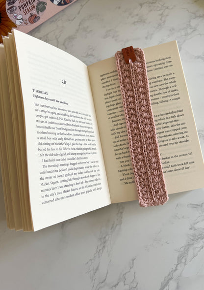 Handmade Cotton Crochet Bookmarks, gifts for book lovers