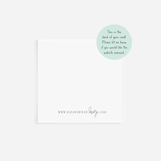 Teacher thank you card, bright fun watercolour handprints thank you teacher school nursery mentor assistant friend card with brown envelope