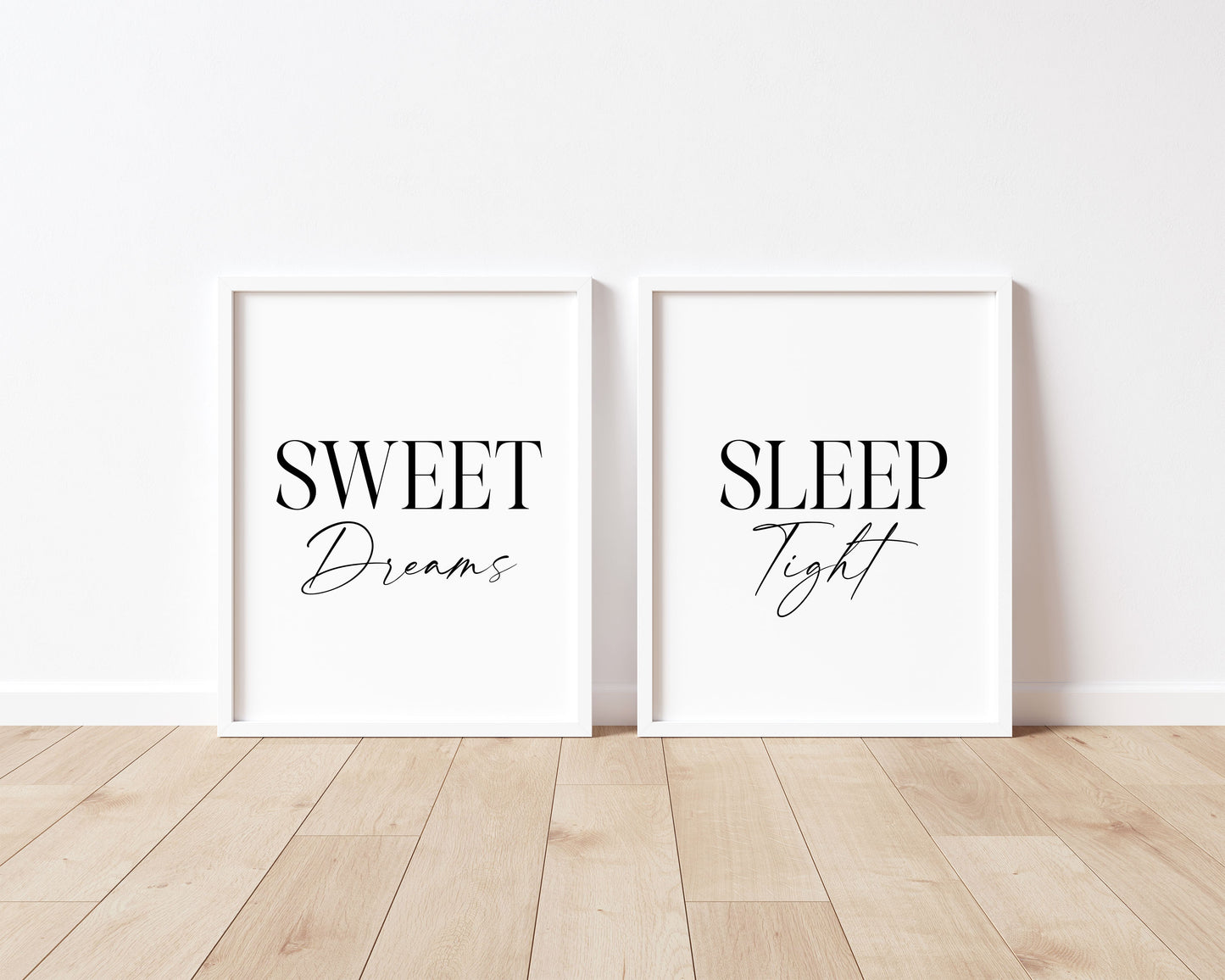 Sweet dreams Sleep Tight Prints couples Bedroom Wall Art (unframed)